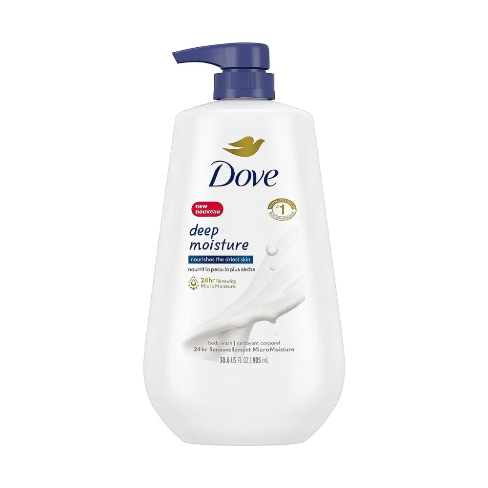 Dove Body Wash with Pump Deep Moisture For Dry Skin